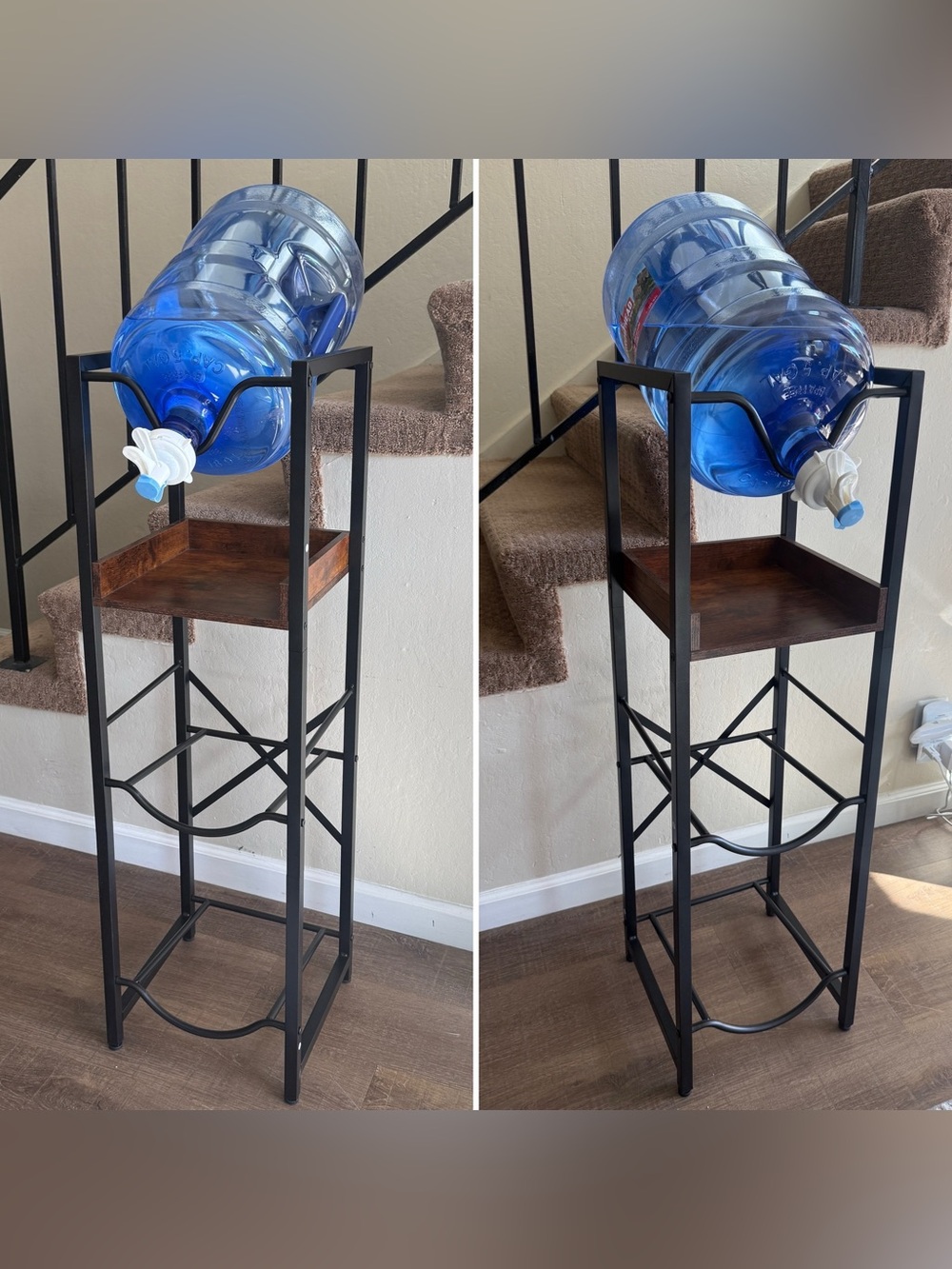 NEW RIVPOX 5 Gal Water Bottle Stand & 2 Upgraded Dispenser Valves